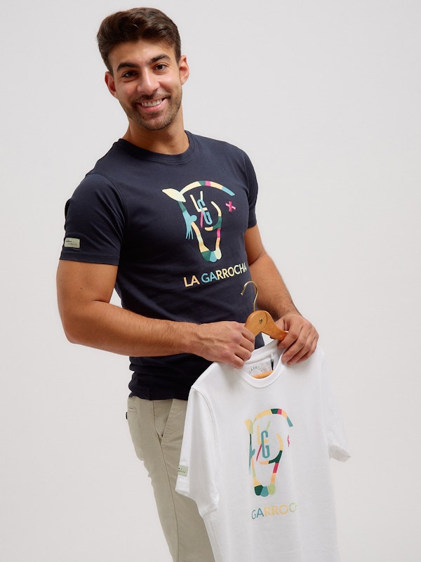 Camiseta Solidária Juegaterapia | Marino