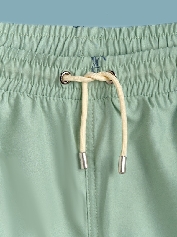 Calção de banho Brand Mini | Menta