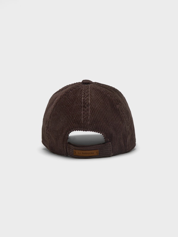 Casquette en Velours Côtelé  | Moka