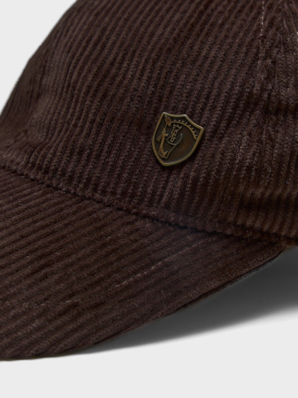 Casquette en Velours Côtelé  | Moka