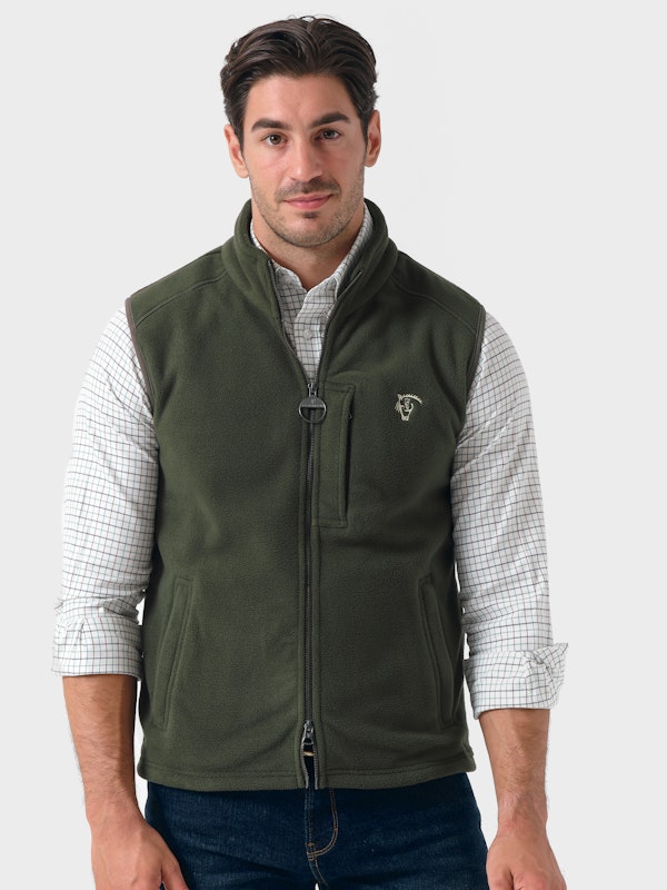 Fleece Vest with Chest Pocket | Musgo 