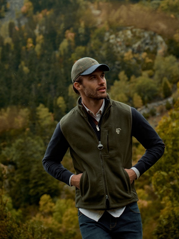 Fleece Vest with Chest Pocket | Musgo 