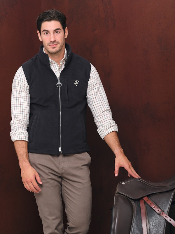 Fleece Vest with Chest Pocket | Marino