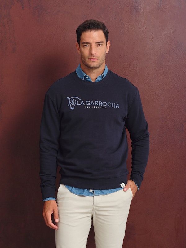 Equestrian Sweatshirt | Marino