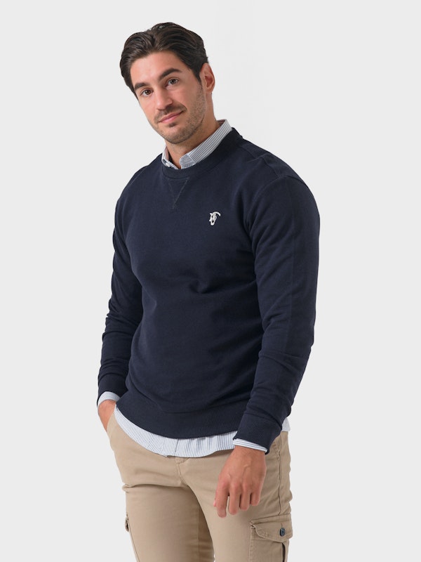 Basic Sweatshirt | Marino