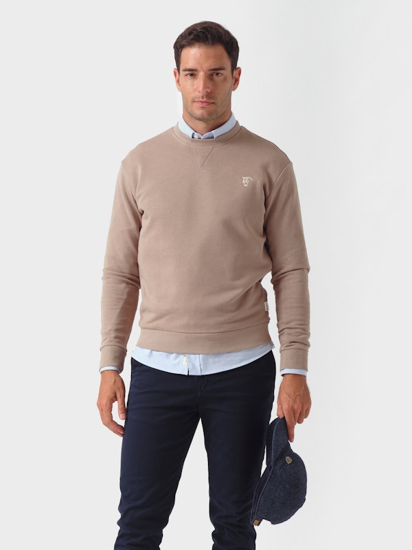 Basic Sweatshirt | Sepia