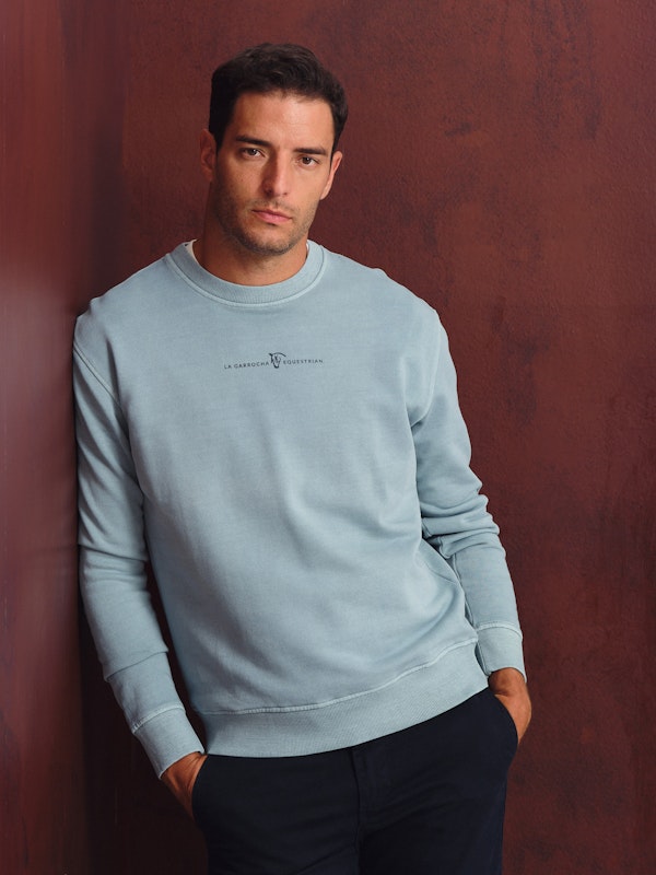 Garment Dyed Sweatshirt | Zafiro