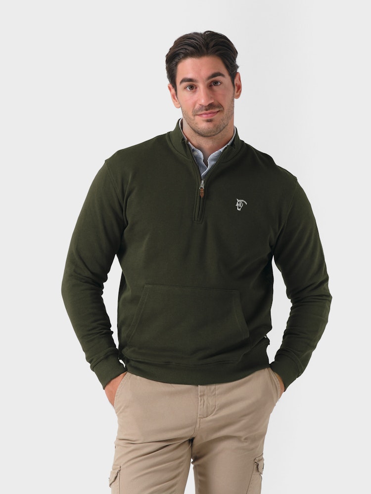 Zipper Sudadera Cremallera Sin Capucha Hombre Sudadera Cardigan