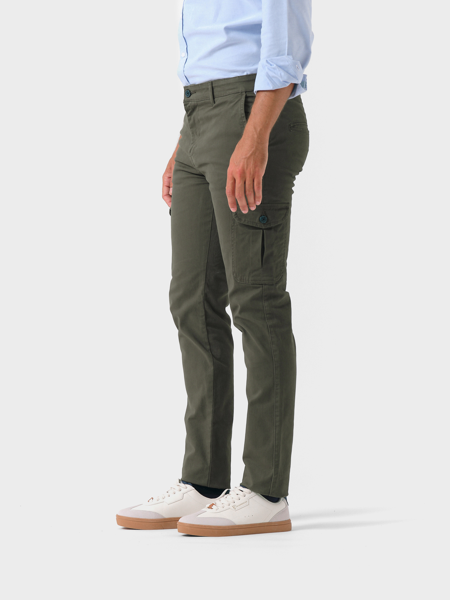 Chino Verde Oliva Con Que Combinar PantalÃ³n Verde Hombre Camisa