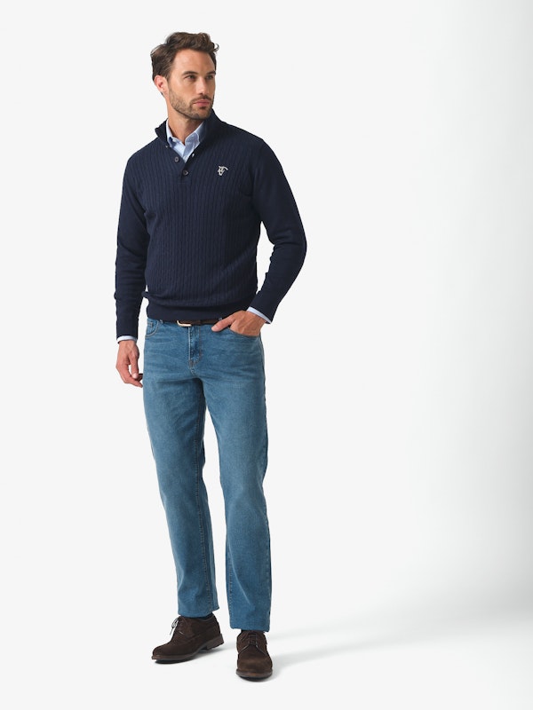 Jeans Regular | Azul