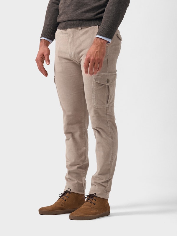 Chinos Cargo Veludo Cotelê | Piedra