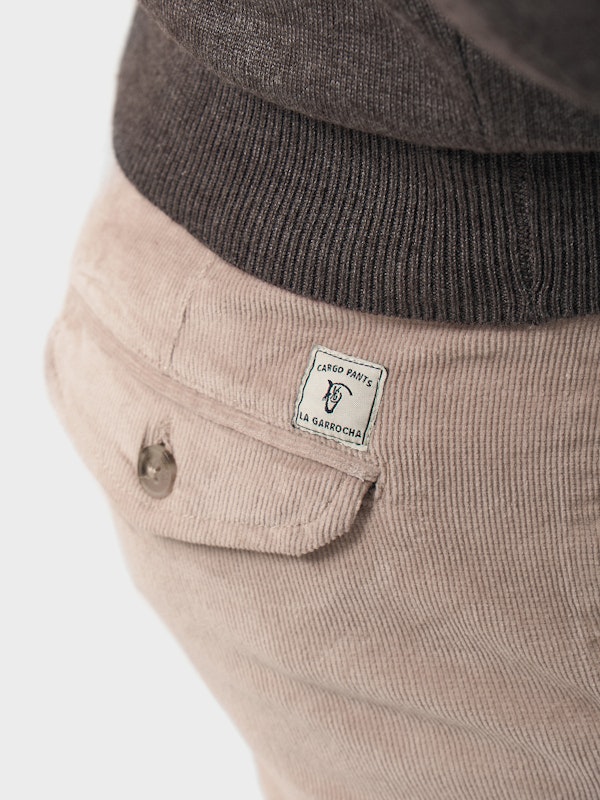 Chinos Cargo Veludo Cotelê | Piedra