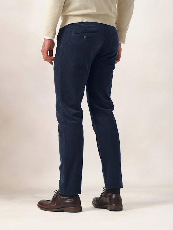 Chinos Velours Côtelé | Marino