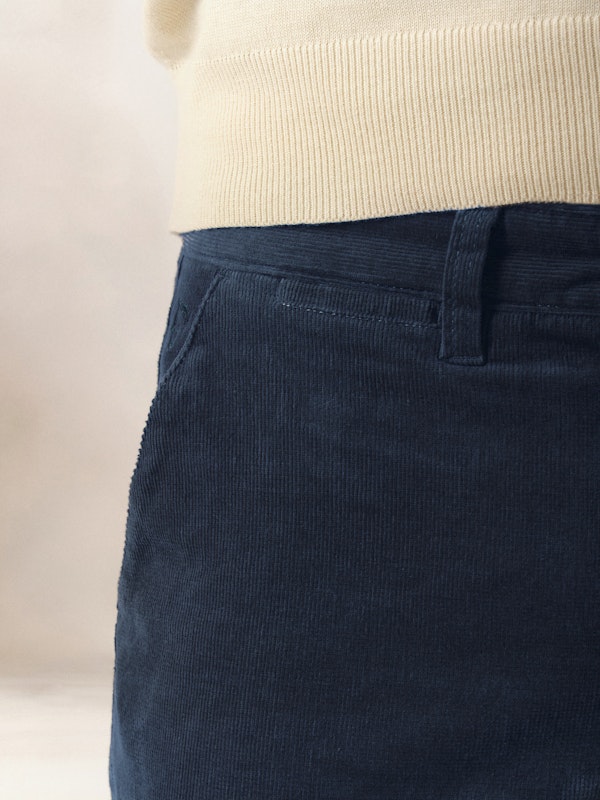 Chinos Velours Côtelé | Marino