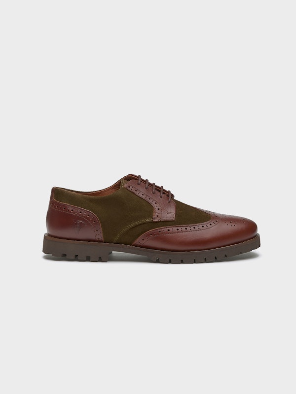 Chaussure Oxford Combinée | Caza