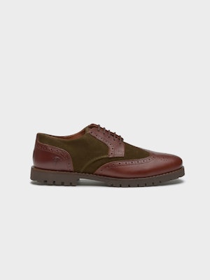 Zapato Oxford Combinado | Caza