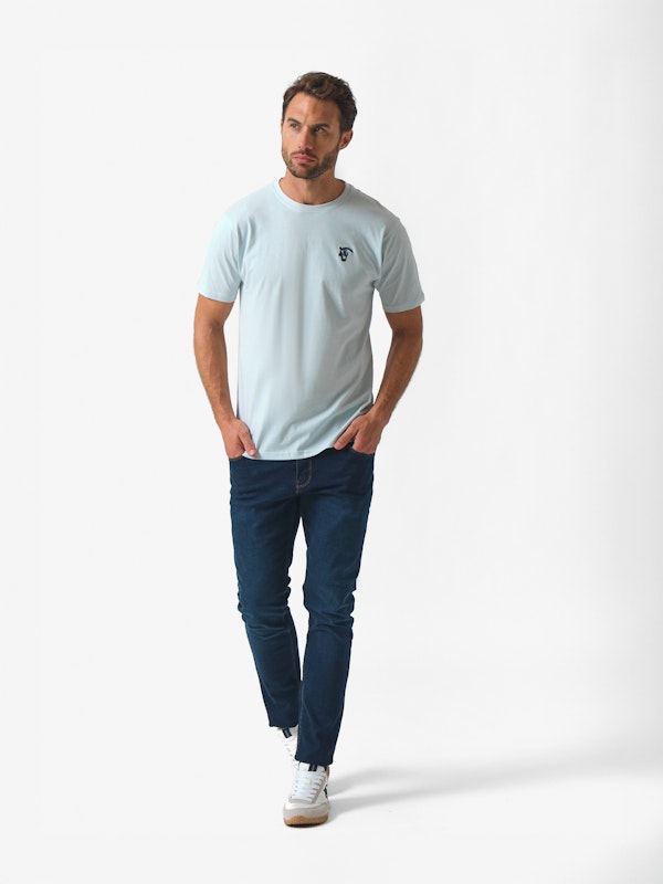 Camiseta Básica | Celeste