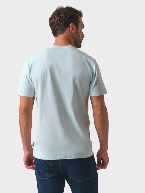 Camiseta Básica | Celeste