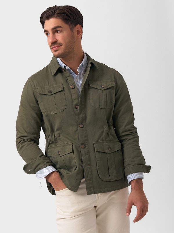 Sahariana Overshirt | Khaki