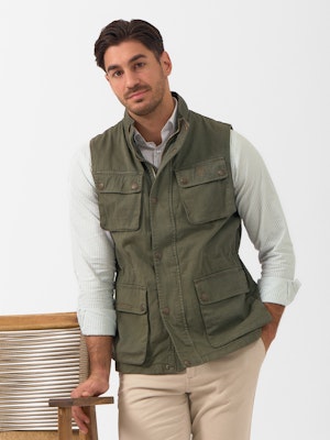 Safari Vest | Khaki