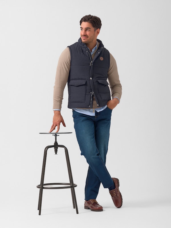 Gilet Matelassé | Marino