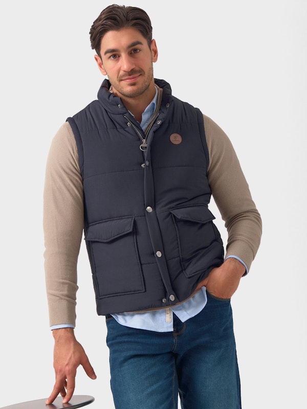 Quilted Vest | Marino