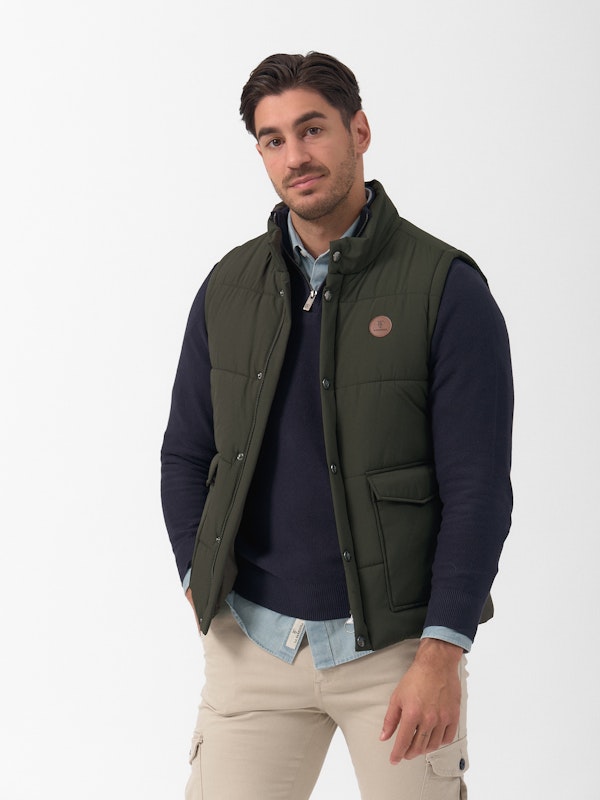 Gilet Matelassé | Musgo