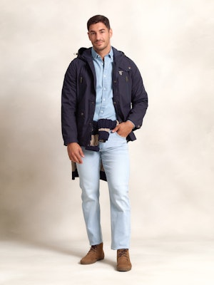 Veste Coupe Effet Ciré | Marino