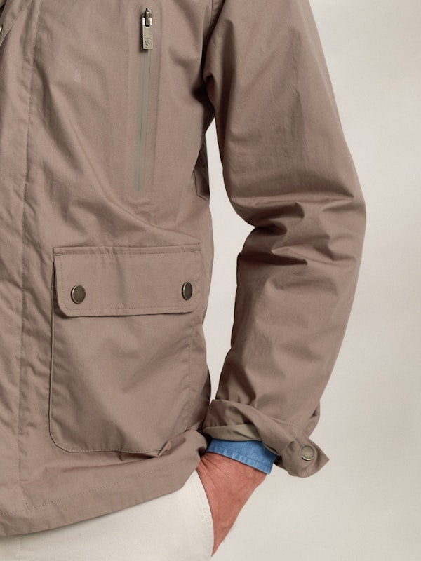 Coupe-vent Capuche | Greige