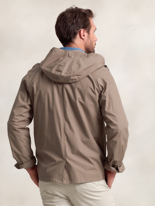 Coupe-vent Capuche | Greige