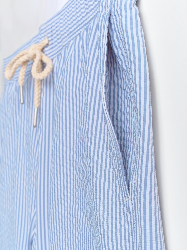 Calção de banho Listrado | Marino