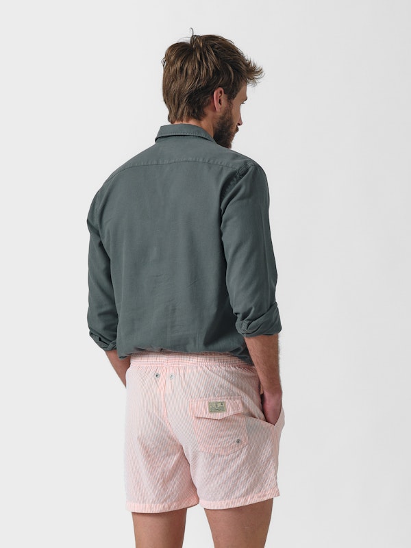 Calção de banho Listrado | Naranja