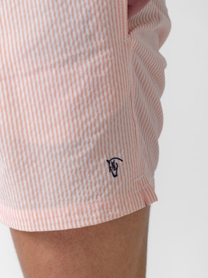 Maillot de bain à Rayures | Naranja