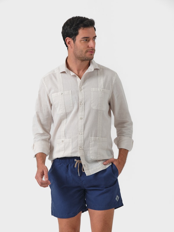 Calção de banho Lavado | Marino