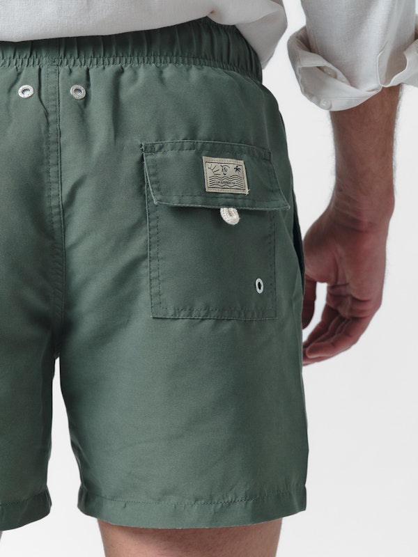 Calção de banho Lavado | Salvia