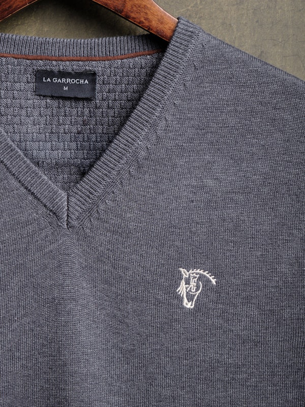 Gilet en Maille Melange | Marino