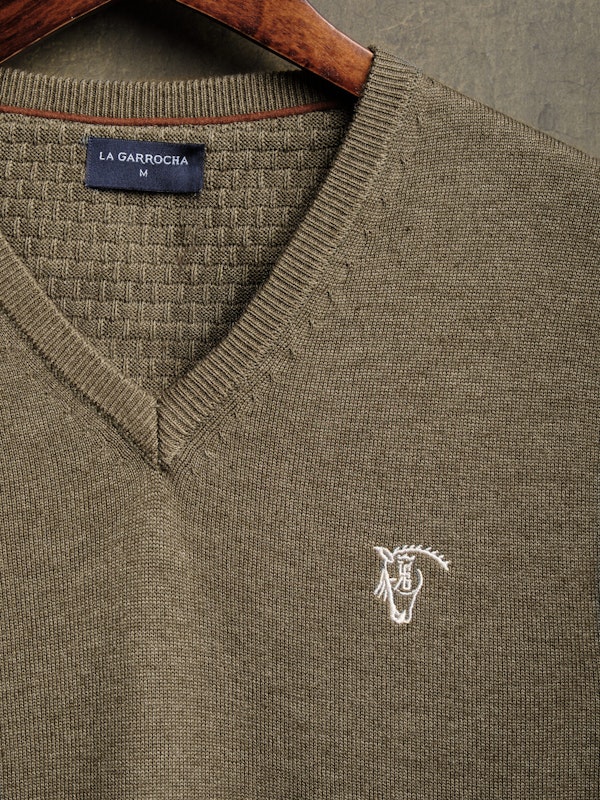 Gilet en Maille Melange | Caza