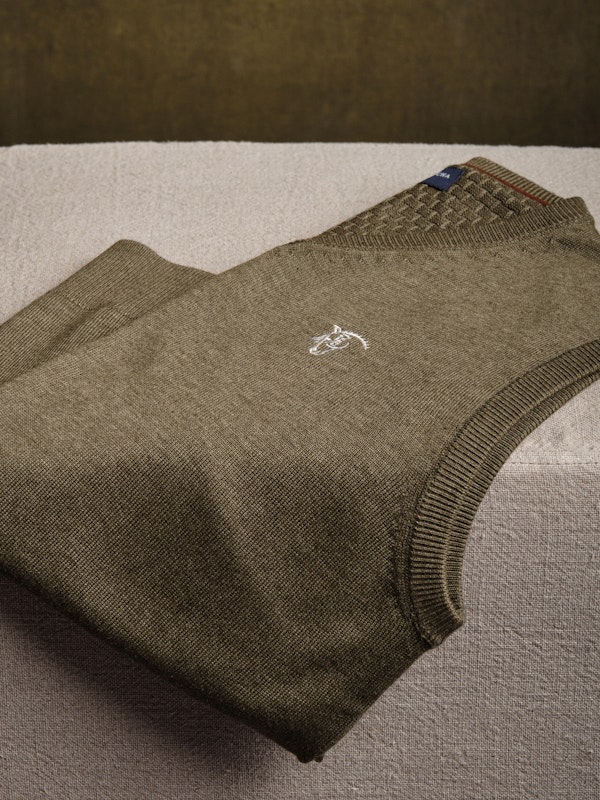 Gilet en Maille Melange | Caza