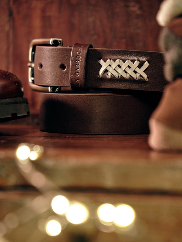 Aplique Trenza Belt | Chocolate