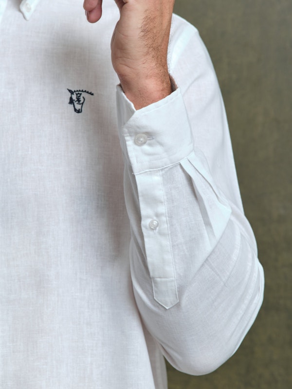 Camisa de linho | Blanco