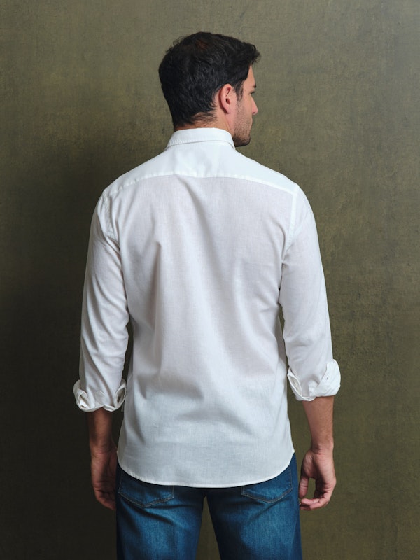 Camisa de linho | Blanco