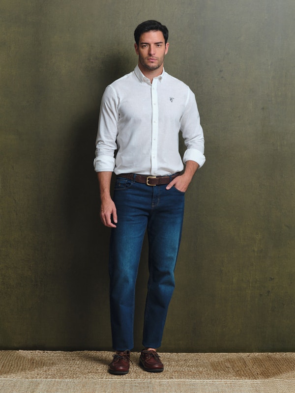 Camisa de linho | Blanco