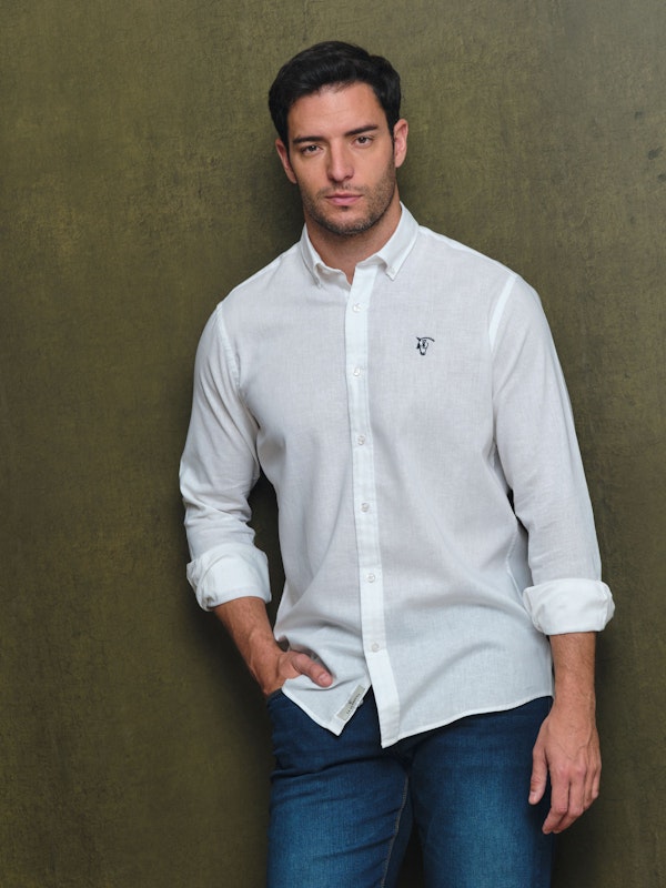 Camisa de linho | Blanco