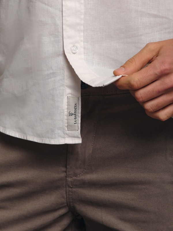 Camisa de linho | Beige