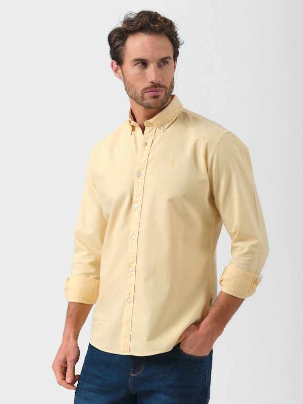 Camisa Garment Dyed | Amarillo 