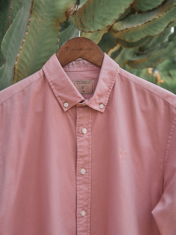 Garment Dyed Shirt | Rosa
