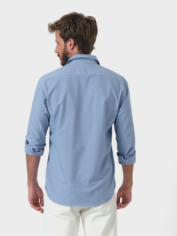 Camisa Polo Garment Dyed | Ártico