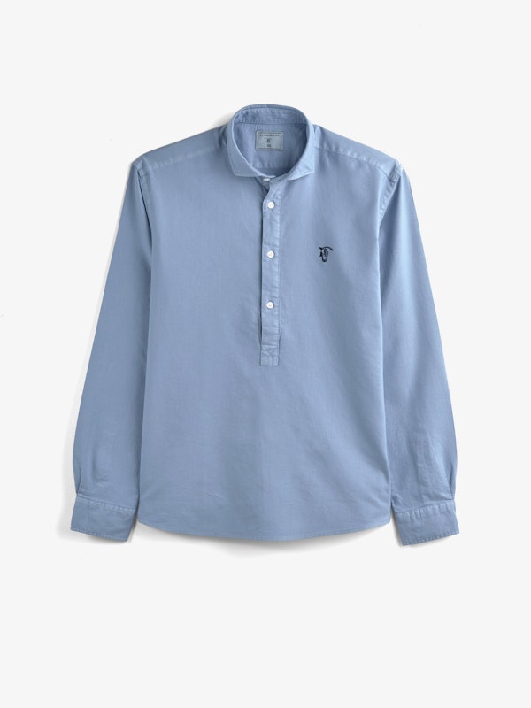 Chemise Polo Garment Dyed | Ártico