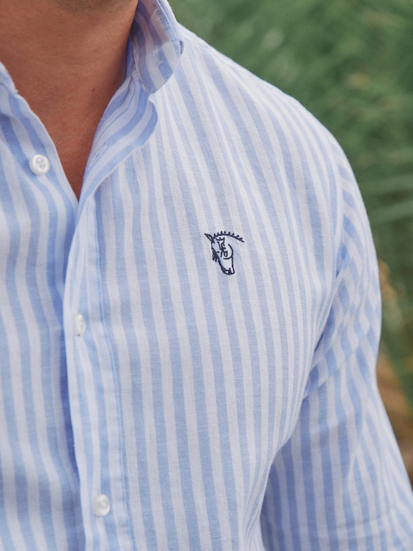 Novara Shirt | Celeste 