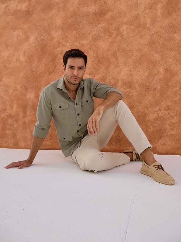 Camisa Guayabera | Verde 